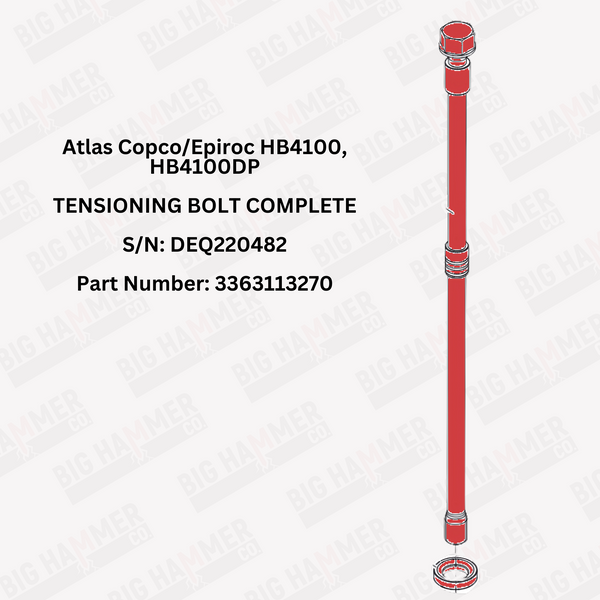 Atlas Copco/Epiroc HB4100, HB4100DP Side Bolt Complete