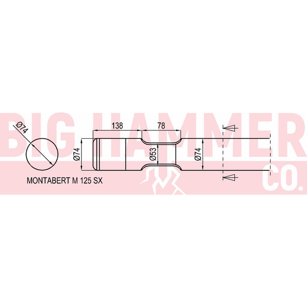 Montabert/Tramac M125 SX Point and Chisel