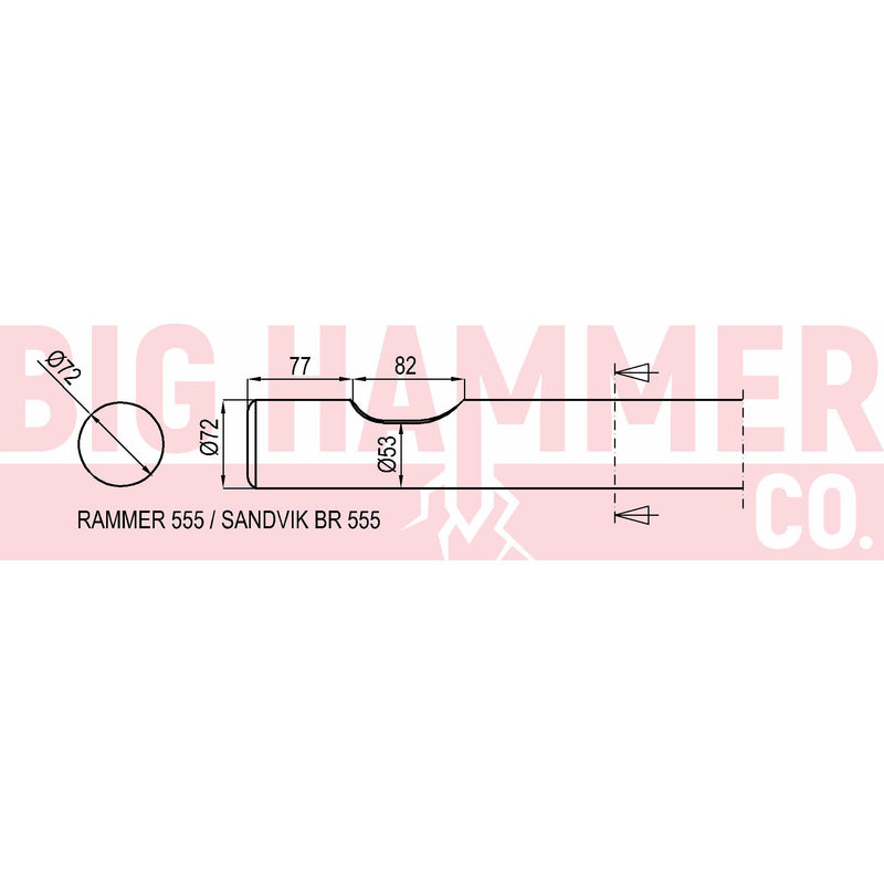 Rammer 555 Chisel