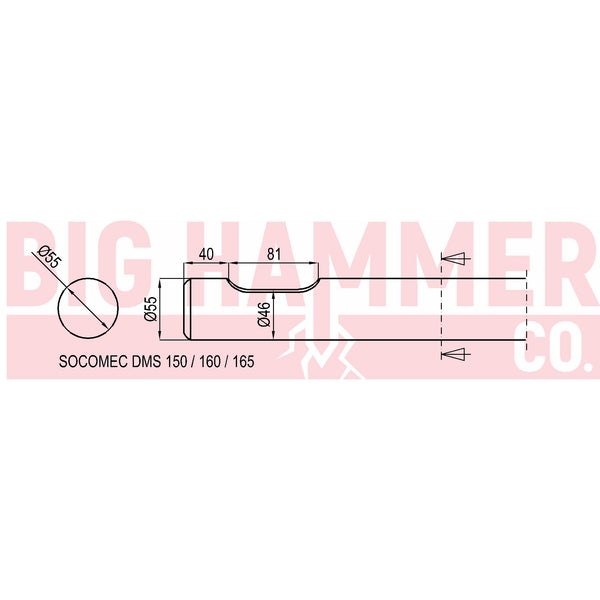 Socomec DMS150 , 160 , 165 Chisel and Point