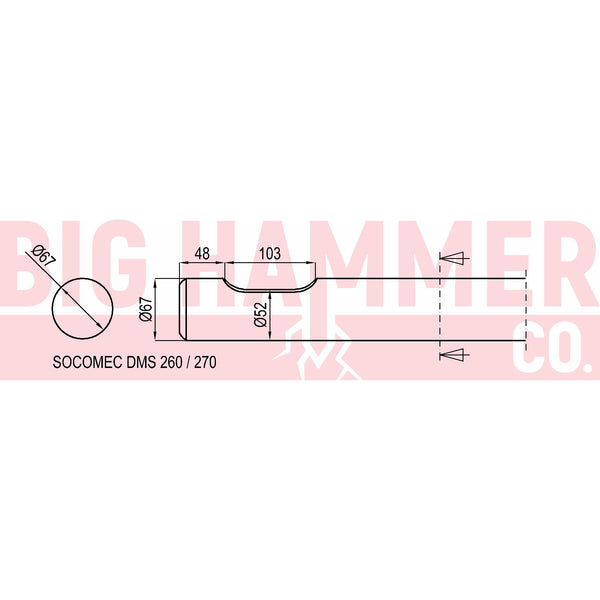 Socomec DMS260 , 270 Chisel and Point