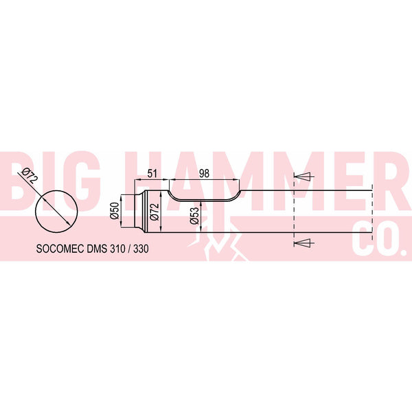 Socomec DMS310 , 330 Chisel and Point