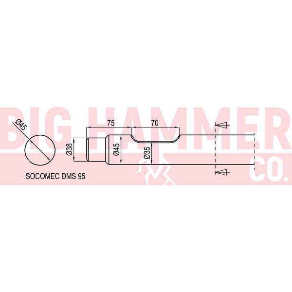 Socomec DMS95 Chisel and Point