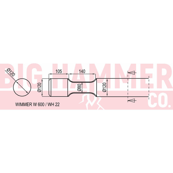 Wimmer W600 , WH22 Chisel and Point