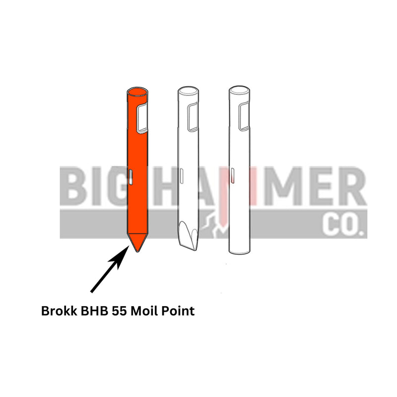 Brokk BHB55 Point and Chisel