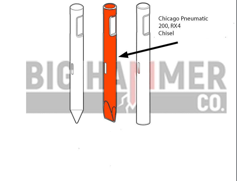 Chicago Pneumatic RX4 Point and Chisel