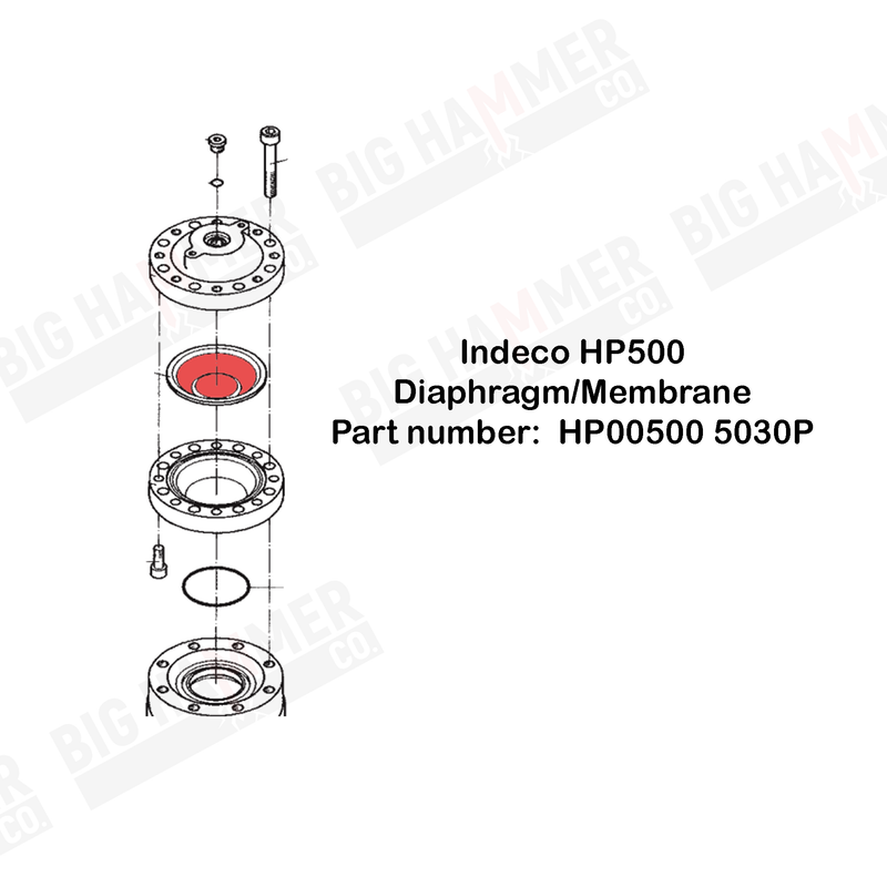 Indeco HP500 Diaphragm