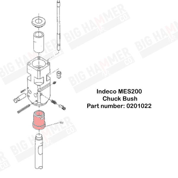 Indeco MES200 Lower Bushing