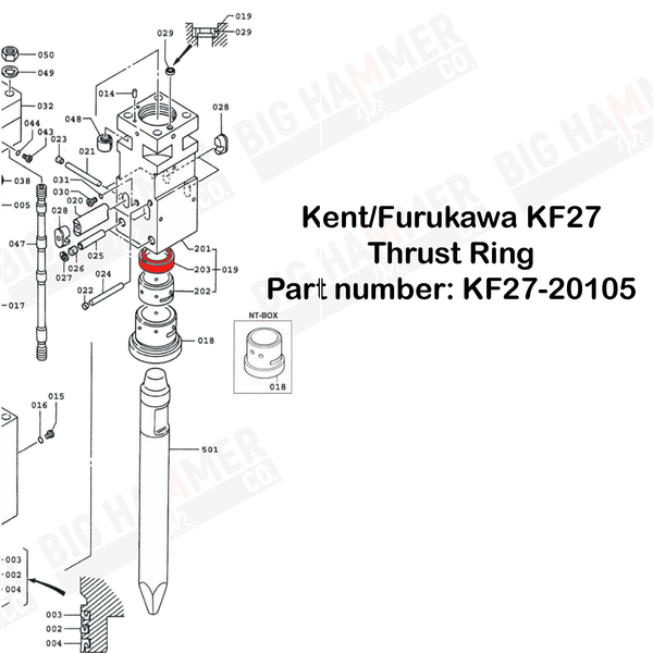 Kent/Furukawa F27 Thrust Ring