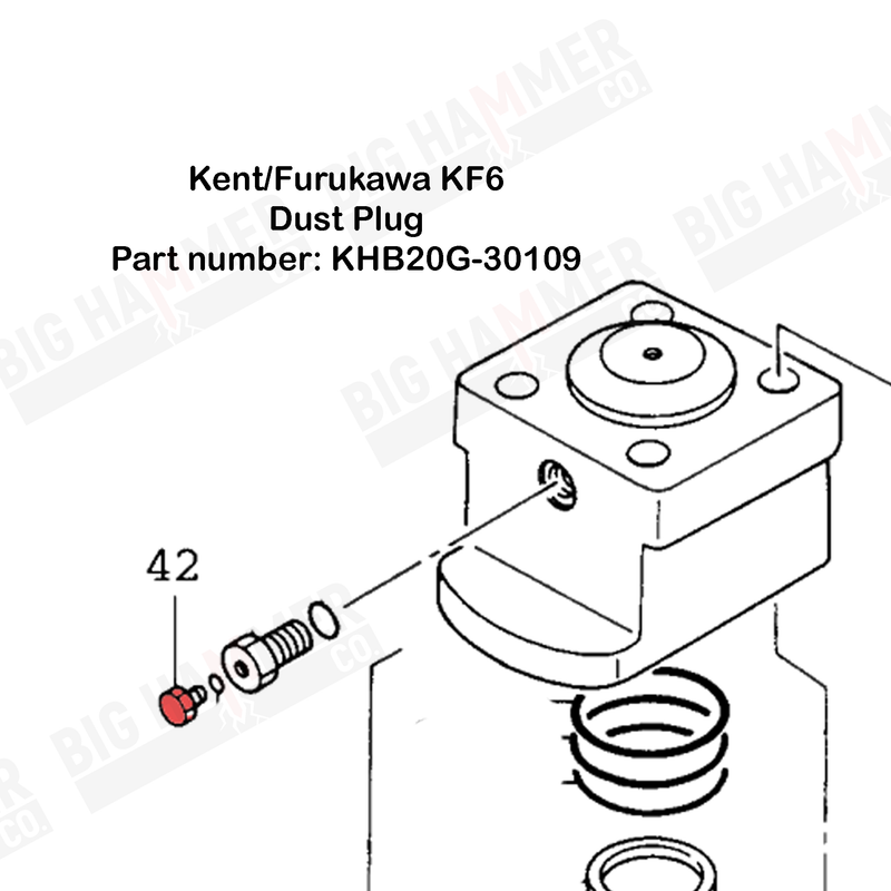 Kent/Furukawa KF6 Dust Plug