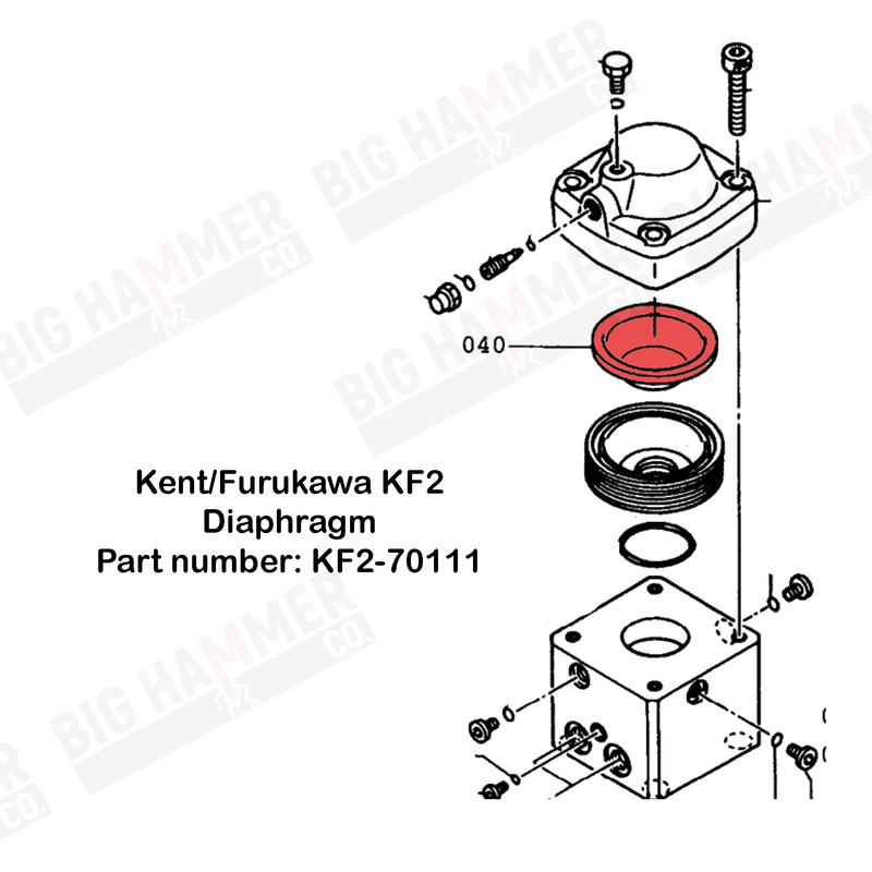 Kent/Furukawa KF2, F2 Diaphragm