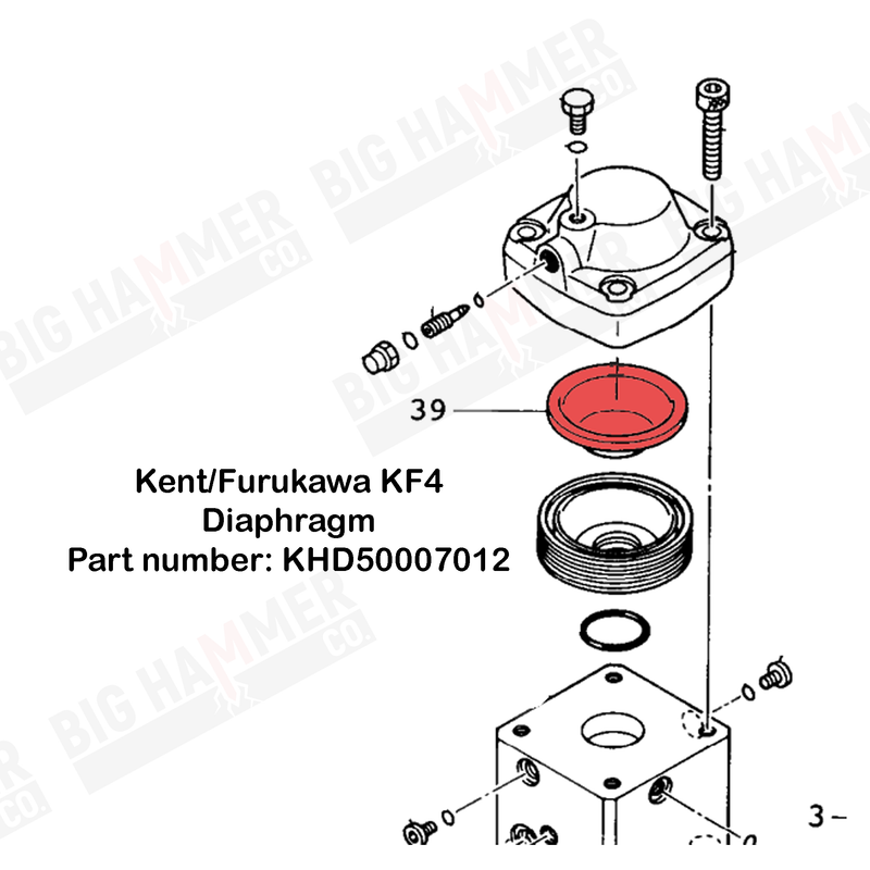 Kent/Furukawa KF4 Diaphragm