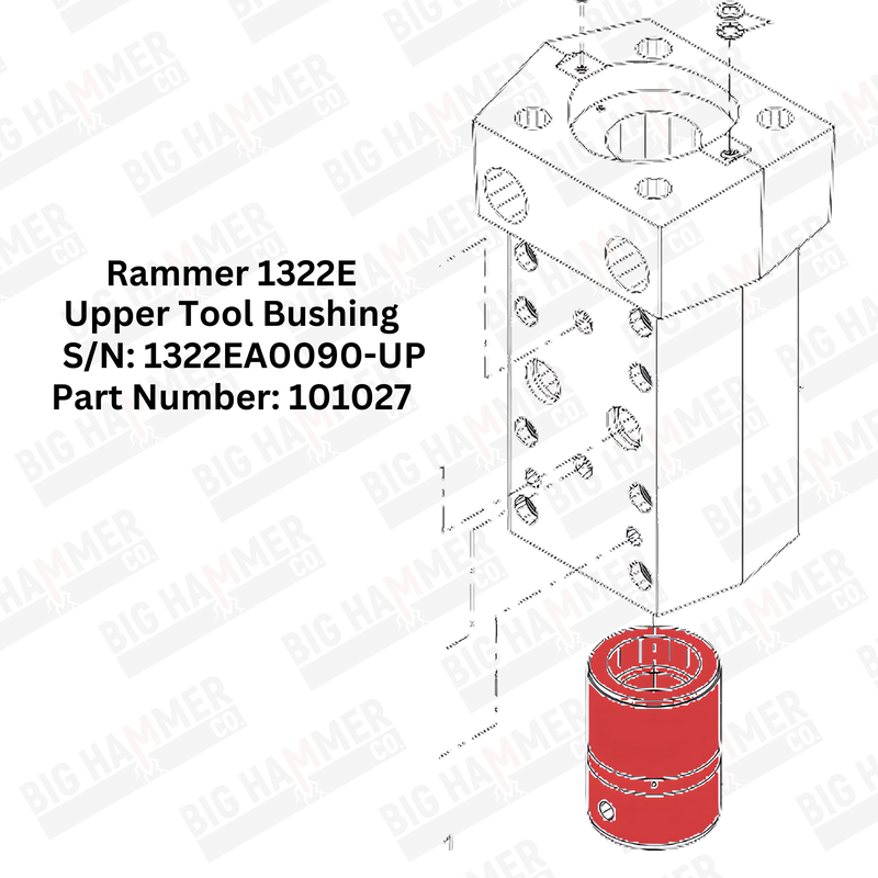 Rammer 1322E Upper Bushing