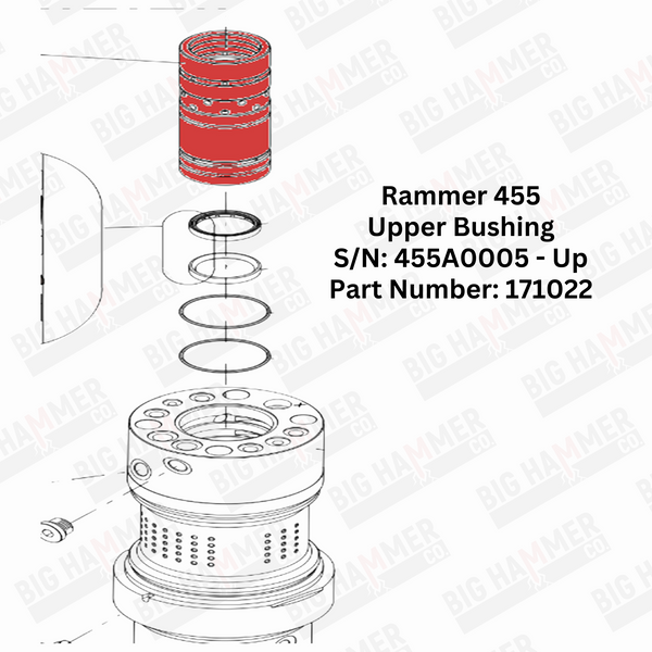 Rammer 455 Upper Bushing