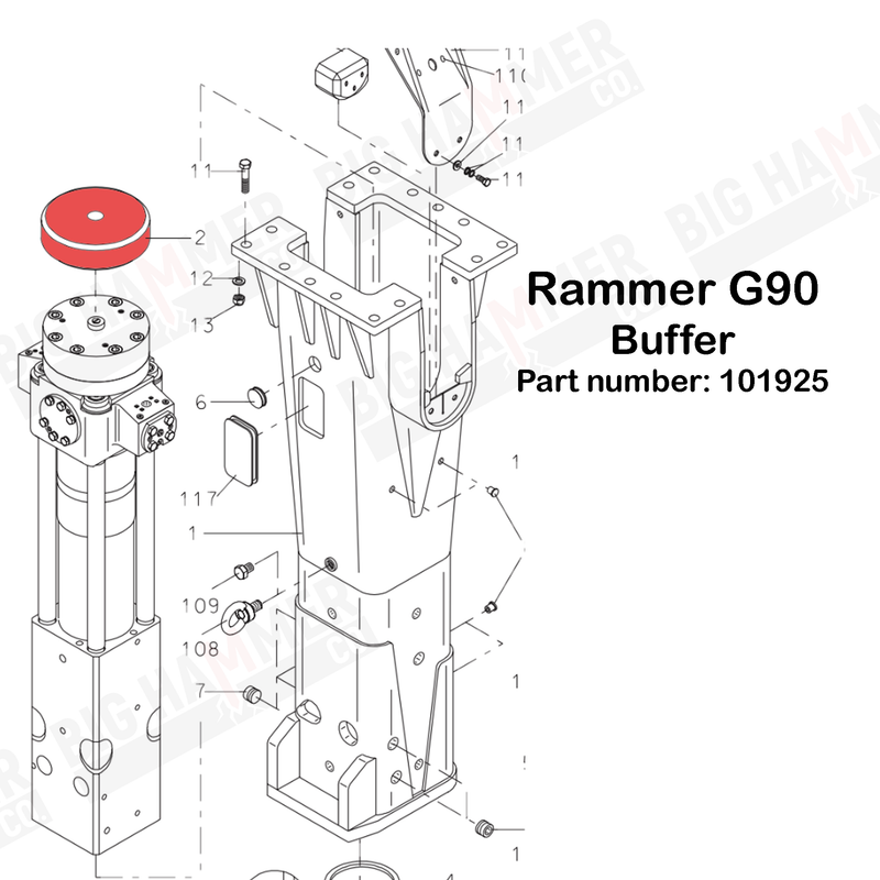 Rammer G90 Buffer