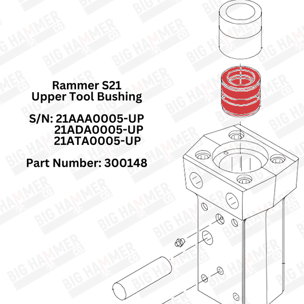 Rammer S21 Upper Bushing