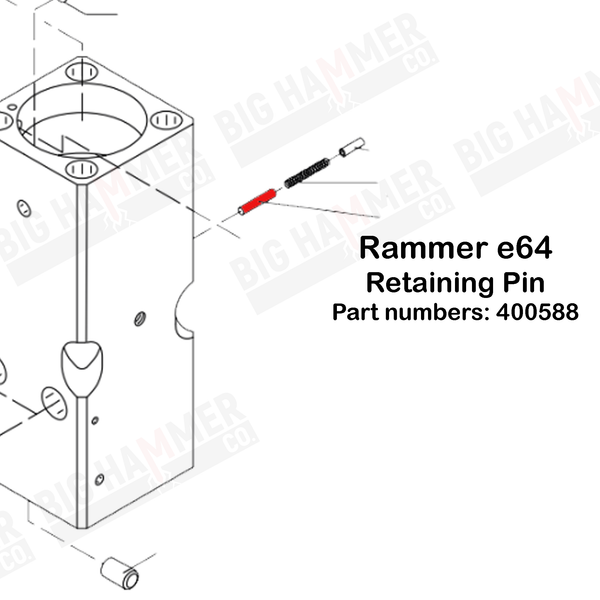 Rammer E64 Lock Pin